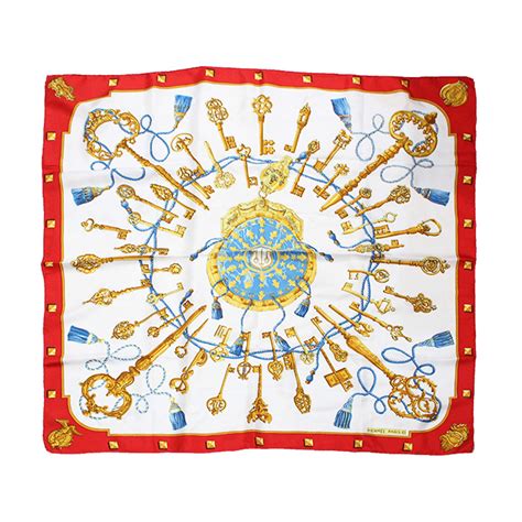 hermes key scarf from the 1970's logo authentic|hermes scarf checkpoint.